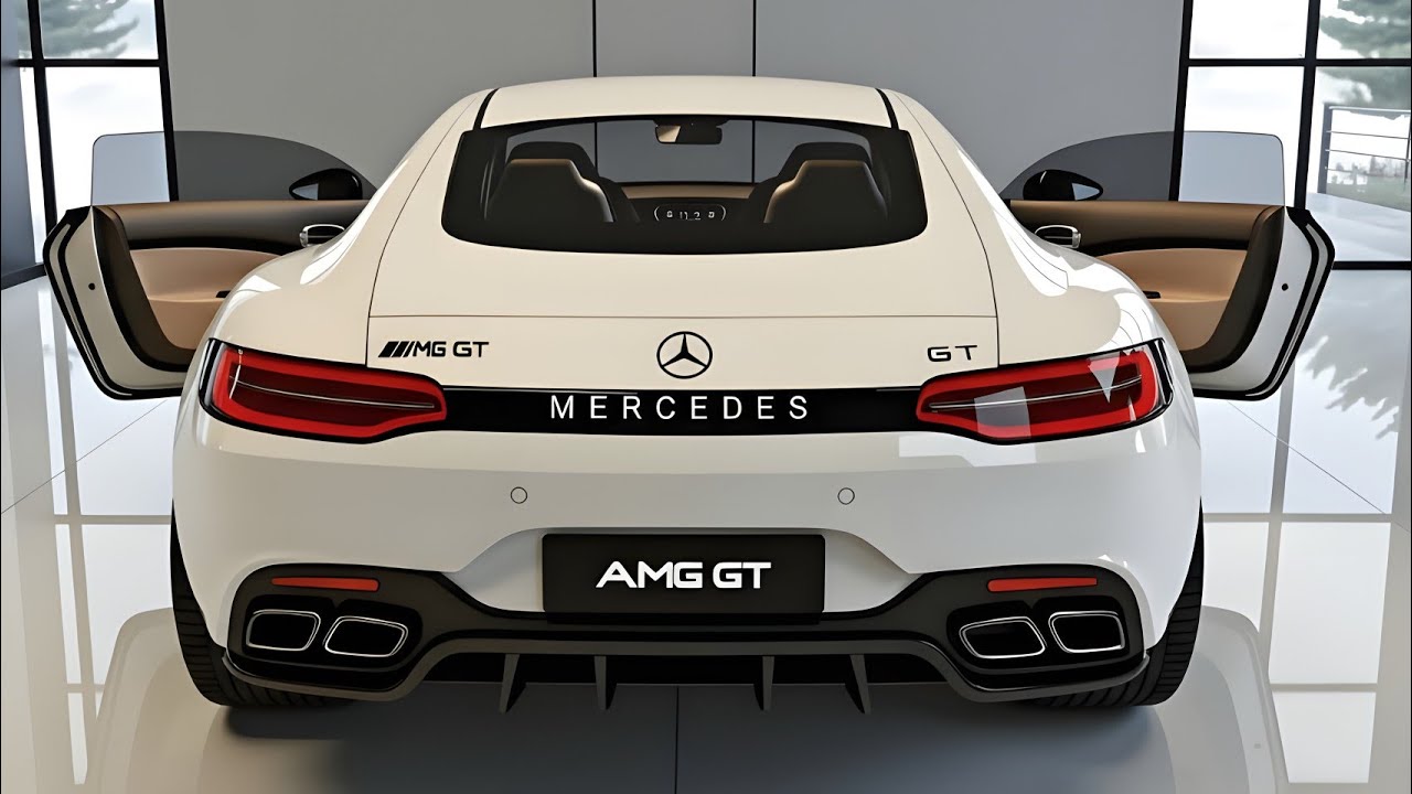 Совершенно новый Mercedes Benz AMG GT | Интерьер, экстерьер, характеристики, обзор производительн...