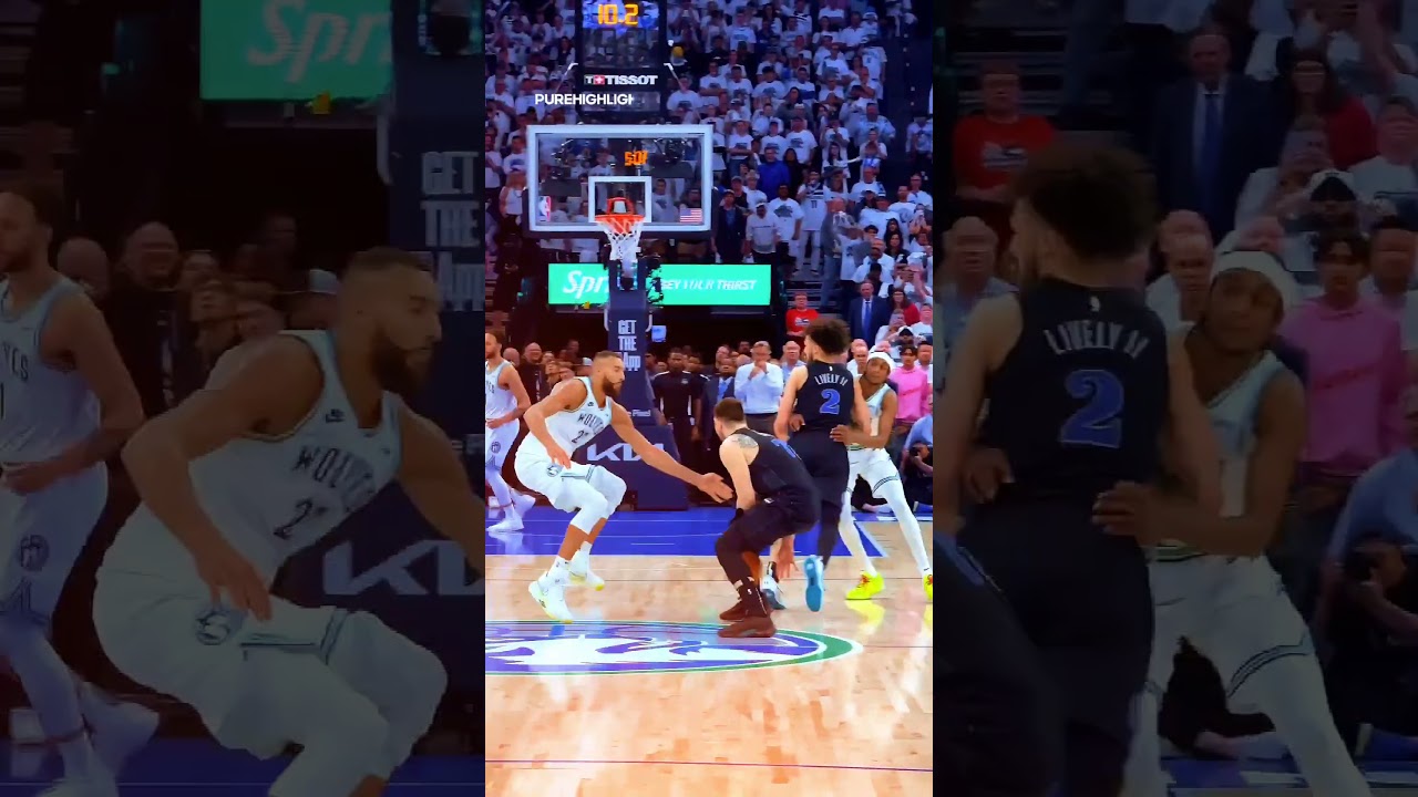 Luka Dončić's Incredible Step-Back 3-Point Game-Winner Over Rudy Gobert