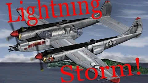 Lightning Storm! (P-38, XP-49 and the XP-58 Chain Lightning)!