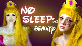 NO SLEEPing Beauty Makeup Tutorial  Glam & Gore Disney Princess