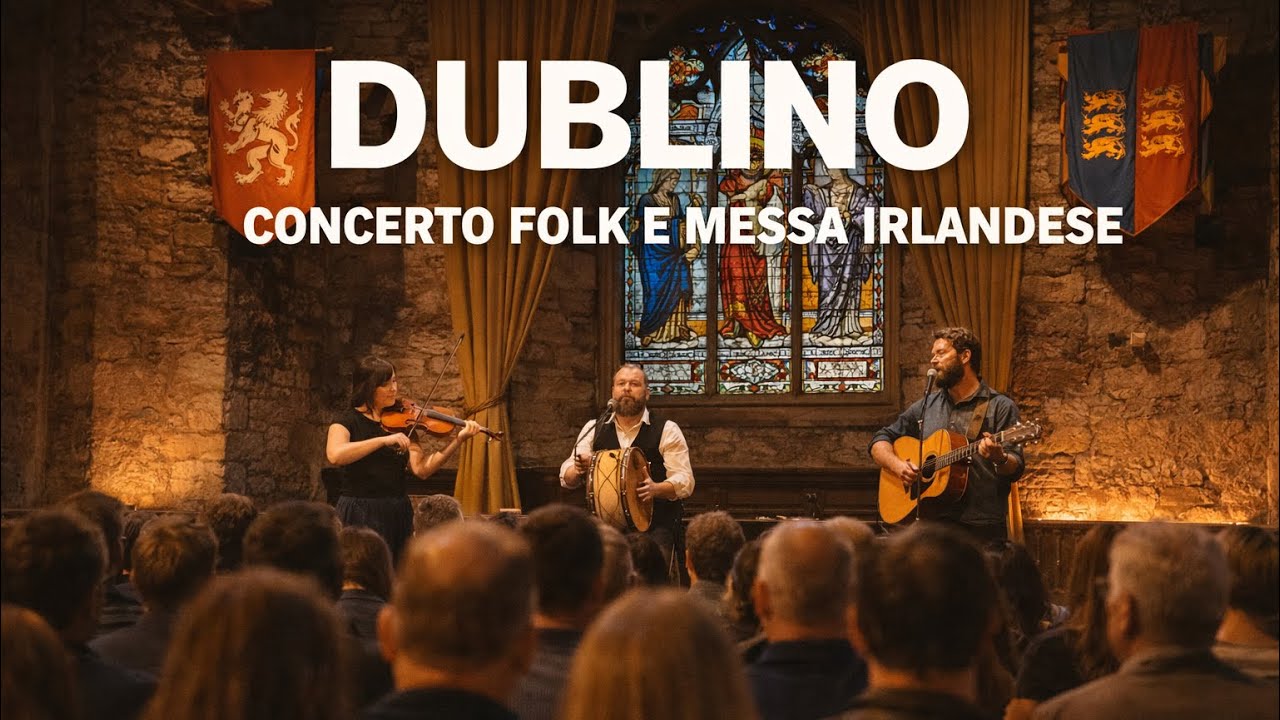 DUBLINO - Episodio 4: Concerto Folk e Messa irlandese ☘️ 