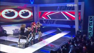 111016 Fat Cat-My Love Bad Boy @OBS Wave Kpop