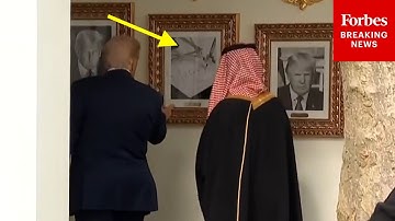 BREAKING NEWS: Trump Shows MBS The Biden 