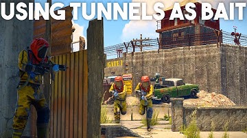 I BAITED THEM INTO THE OUTPOST TUNNELS #shorts