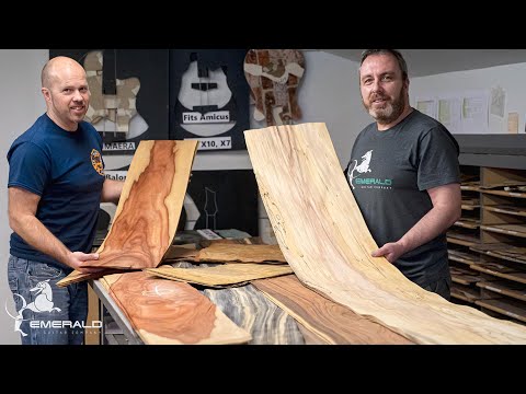 Emerald Guitars - New veneer unveiling February 2020.