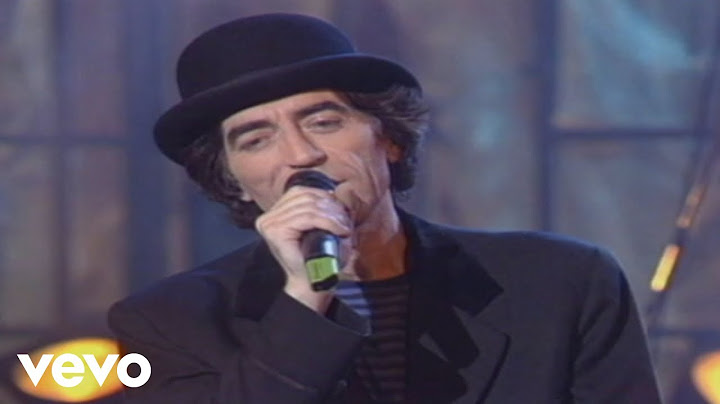 Joaquín Sabina - Una Cancion Para La Magdalena (Video Actuacion TVE)