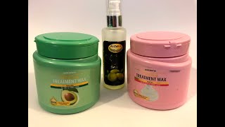 Rambut kering or nak prevent split ends? Cuba Watsons Hair Wax Treatment and Olive Oil