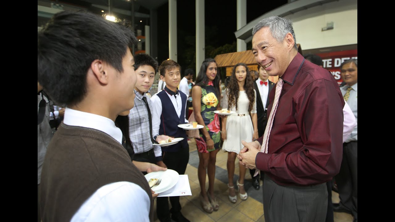 PM Lee Hsien Loong at the Singapore Sports School's 10th Anniversary Dinner