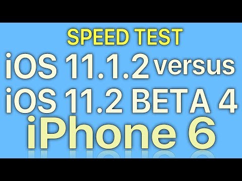 iPhone 6 : iOS 11.2.2 vs iOS 11.2.5 Beta 5 Build 15D5057a. 