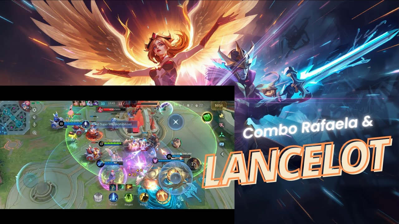 Combo Rafaela & Lancelot Auto GG! | Rafaela Top Global Bogor – Mobile Legends [FULL GAME]