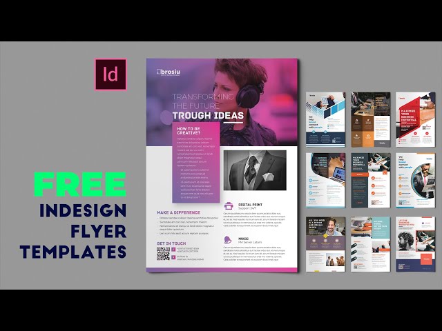 10 FREE InDesign Flyer Templates for Adobe InDesign - YouTube 10-free-indesign-flyer-templates-for-adobe-indesign-youtube