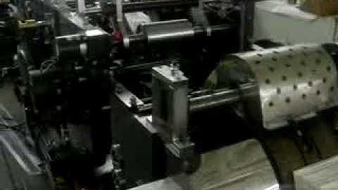 Nanjiang HD-200 Roll Fed Square Bottom Paper Bag Making Machine