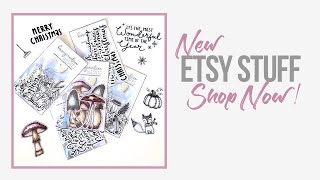 New Die Cuts! ~ Etsy Shop update