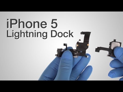 Charging Dock Port, Audio Jack, Cellular Antenna & Microphone Repair - iPhone 5 How to Tutorial