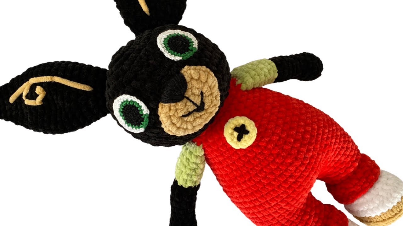 Háčkovaý králíček Bing - Crochet rabbit Bing