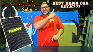 KINGS Flexible 160w 12v SOLAR Panel. Watch this before you buy! 4X4 | CARAVAN | CAMPING | OVERLAND