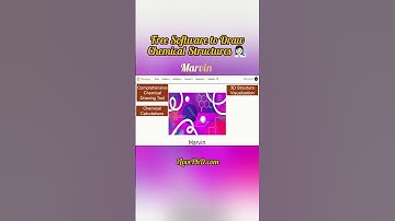 👩🏻‍🔬 Marvin Sketch - Free Online Software for Drawing Chemicals Structures #ilovephd