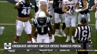 Utah State Linebacker Anthony Switzer Enters Transfer Portal