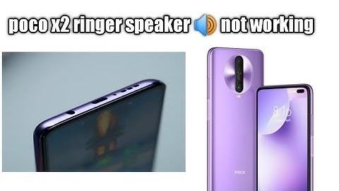 #poco X2 sound speaker #🔊 not working solution #💯# Free 🆓