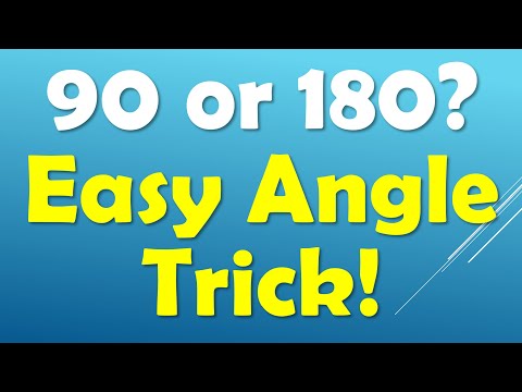 Complementary vs Supplementary Angles | Easy Math Trick Explained