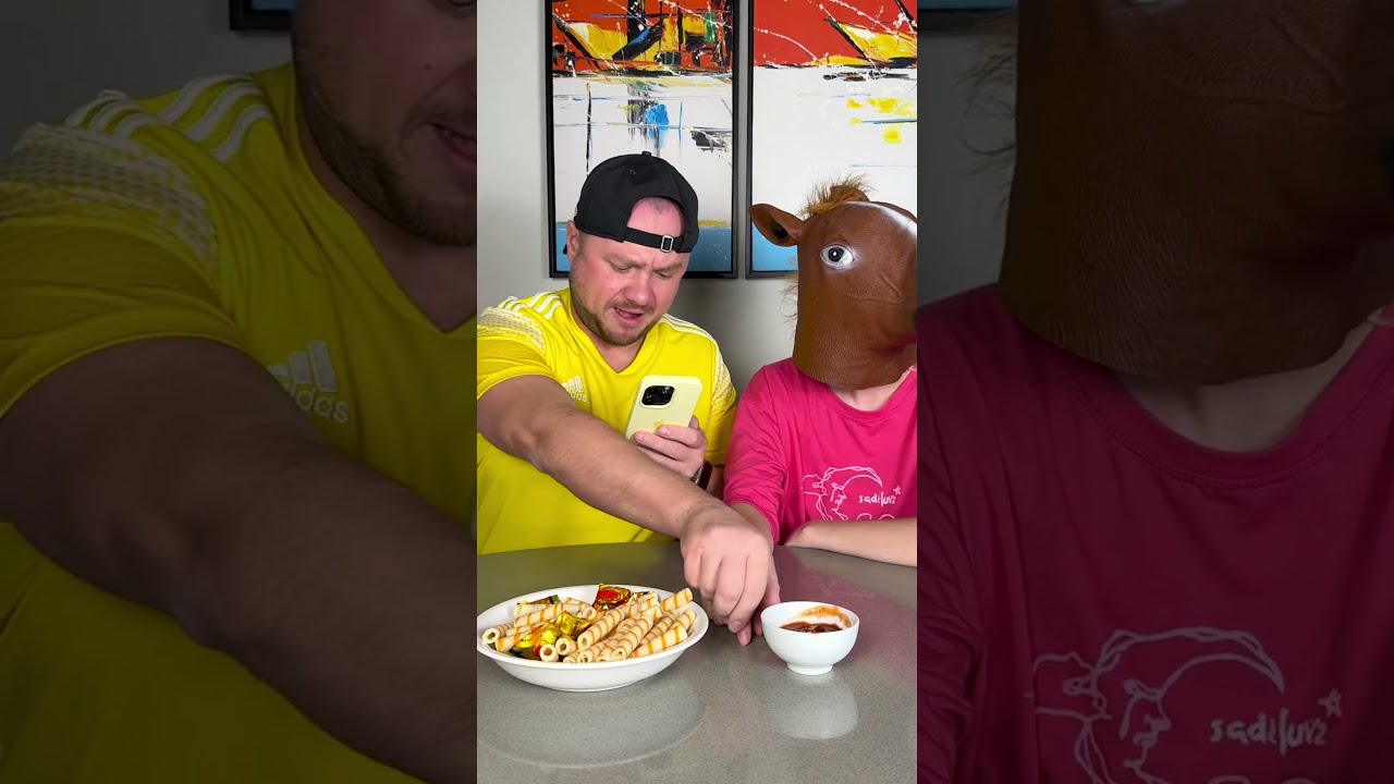 Twin Brother Bites Finger Thinking It S French Fries Shorts