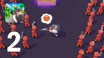 Survivor Z: Loot and Survive - Gameplay Walkthrough Part 2 (IOS,Android) | Stick Crazee