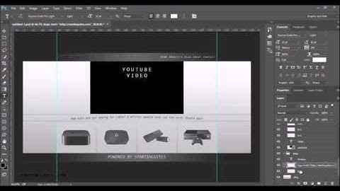 Part 2: How to convert PhotoShop Files to HTML without code.