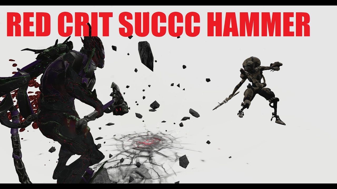 Red Crit Rabvee Vortex Hammer Zaw TONS OF FUN l Warframe The Steel Path