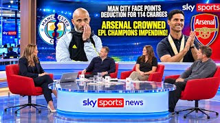 JUSTICE FOR ARSENAL! MAN CITY FACE POINTS DEDUCTION BOMBSHELL — EPL CHAMPIONS FOR ARSENAL LOOMS
