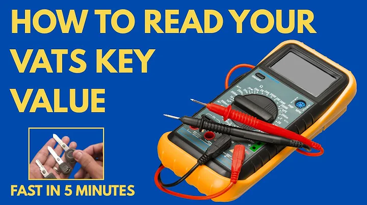 How to Read Your GM Vats Key Chip Value in Just under 5 Minutes!