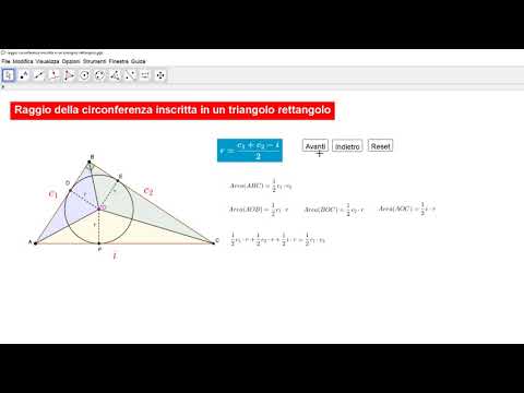 Video: In un triangolo rettangolo r è uguale a?