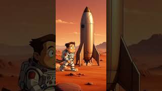 Elon Musk on Mars #elonmusk #spacex #mars #rocket #3iatlas #astronomy #viral #science #trending