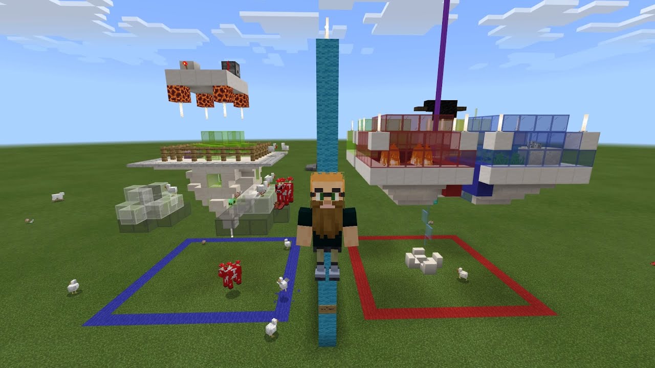 Minecraft build swap Episode 1: space station