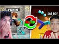 MINECRAFT DEATH SWAP WITH A NOOB AND THIS HAPPENED | FoxIn gaming