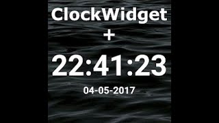 Clock Widget for Android screenshot 4