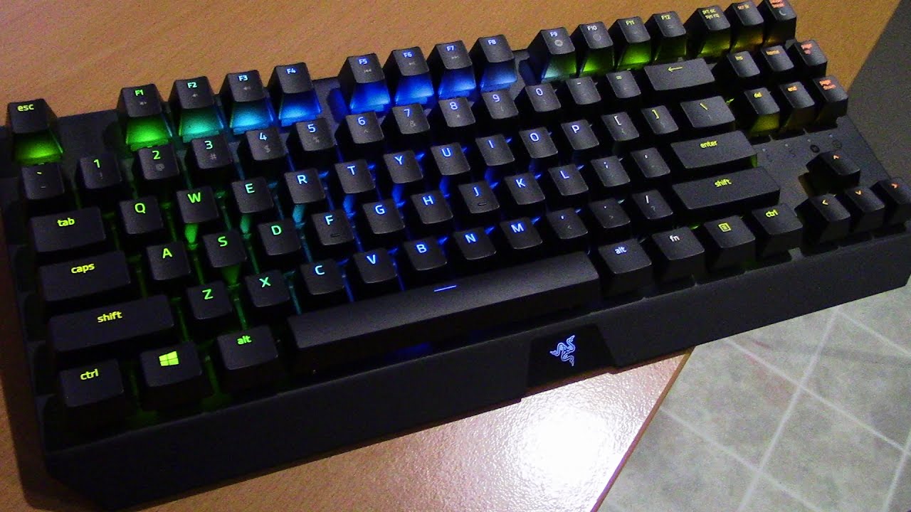 BEST KEYBOARD!? Razer BlackWidow X Tournament Edition