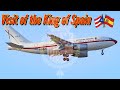 (4K) A310 Spanish Air Force transporting the King of Spain Felipe VI to Puerto Rico. #felipe_vi