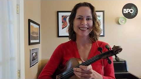 VIOLIN: One octave scales with Amy Glidden