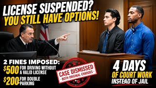 Driver Pleads Guilty to Suspended License – Judge Orders Community Service Instead of Jail!!