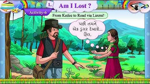 std 7 english sem 2 unit 1 am i lost II Am I Lost