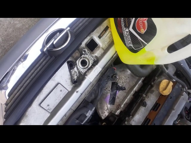 Remplissage, purge circuit refroidissement opel vectra B - YouTube