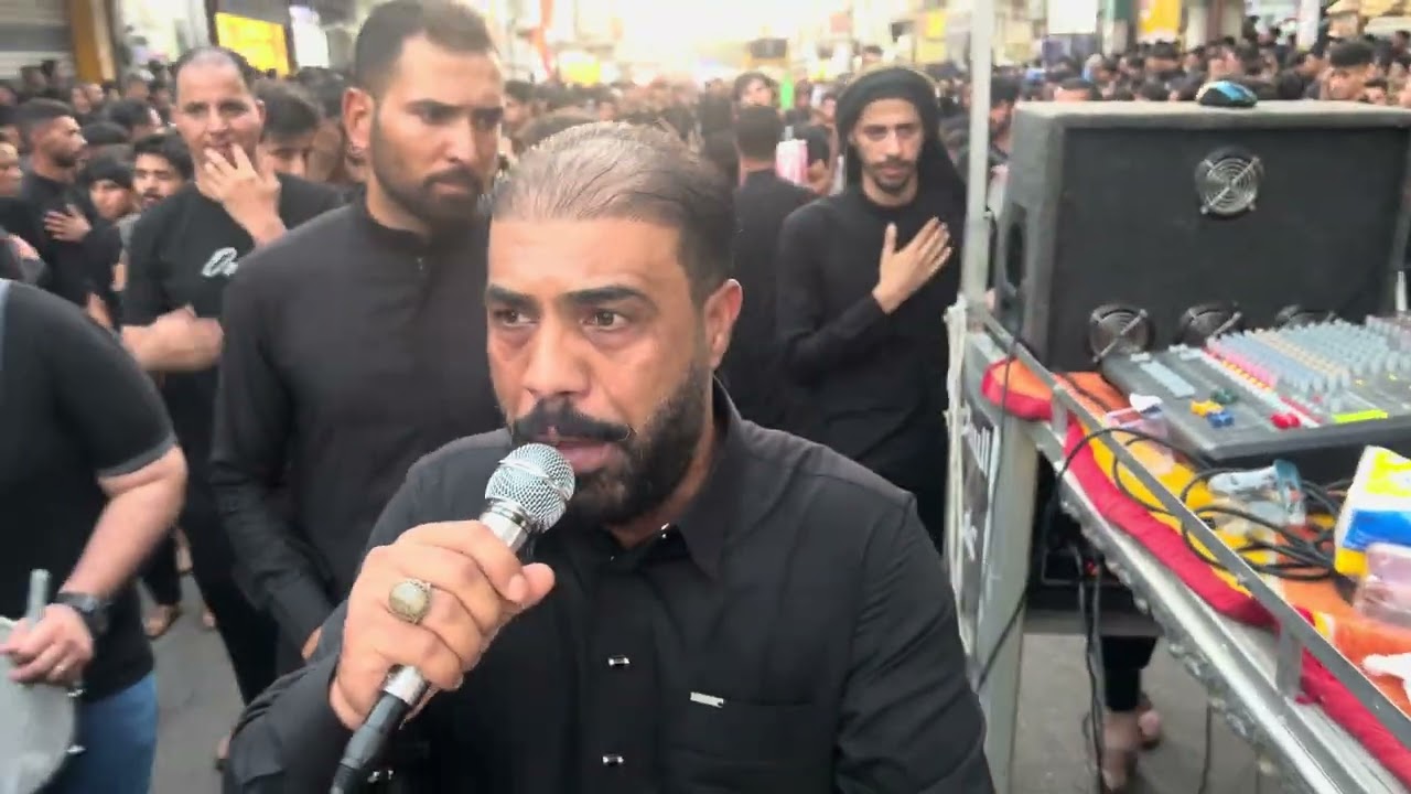 م عقيل القلعاوي موكب سفير الحسين يوم التاسع محرم 1445 قلعة سكر