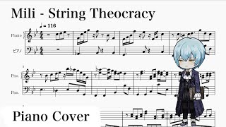 Library of Ruina] Mili - String Theocracy Piano cover - YouTube