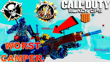 Worst Camper in COD BO4 !! KNIFE AND TOMAHAWK / COMBAT AXE