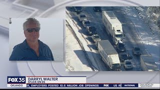 Family leaving Florida stranded on I-95 in Virginia for hours