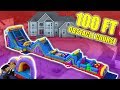 100FT INFLATABLE OBSTACLE COURSE AT MY HOUSE!