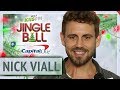Nick Viall Talks With Chuey Martinez About Going Home For The Holidays At Jingle Ball