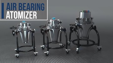 Air Bearing Atomizer Explained in 30 Seconds | Dedert