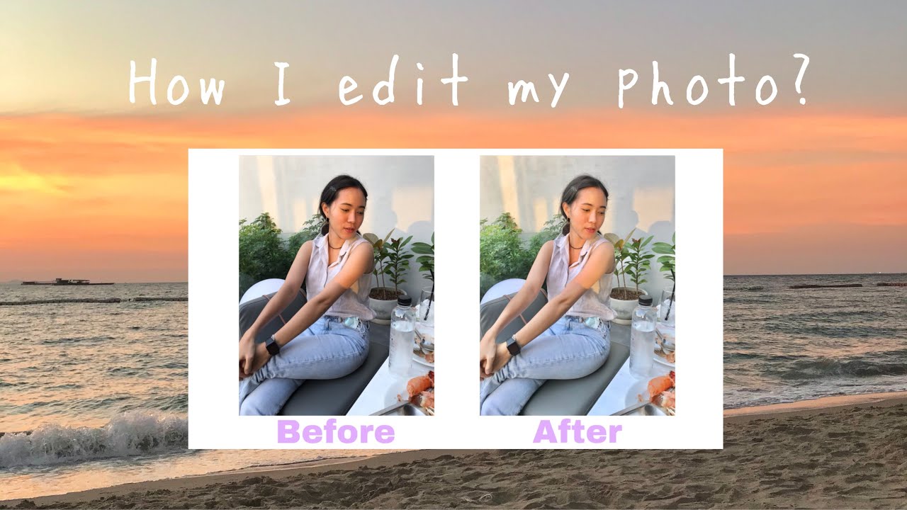 แอ พ แต่ง รูป iphone เจ๋ง ๆ  New Update  (How to) แต่งรูปง่ายๆไม่ง้อแอป เกาหลีคุมโทนสุด ?