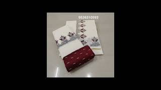kuthampully cotton setmund pulikkara and kolam design 🔥 single nd uiform available 🍁 9526310593